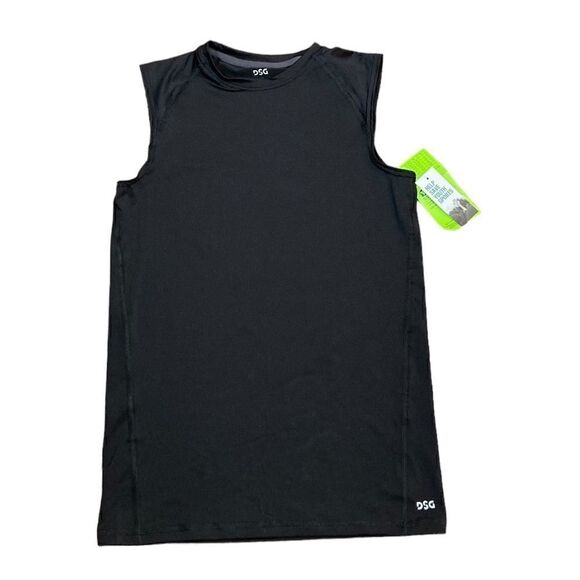 DSG Black Sleeveless Compression Shirt, Size XL, NWT - Picture 8 of 12